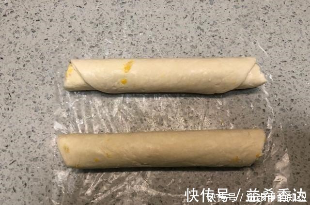 香酥|免揉面的早餐做法,一卷一切,烤熟就能吃,咸香酥脆,简单零失败