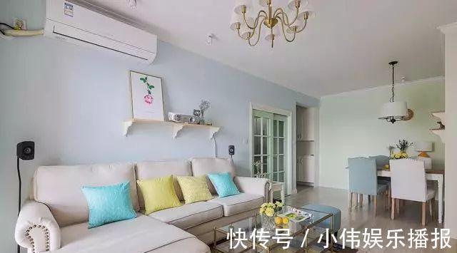 三居|116平简美风三居，淡雅清新的色彩，让人看着就舒服