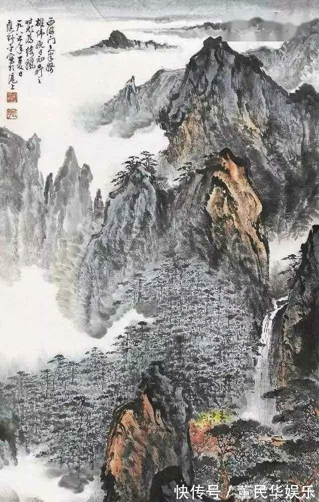 无墨$苍润拙朴,格调清明——应野平中国山水画作品欣赏