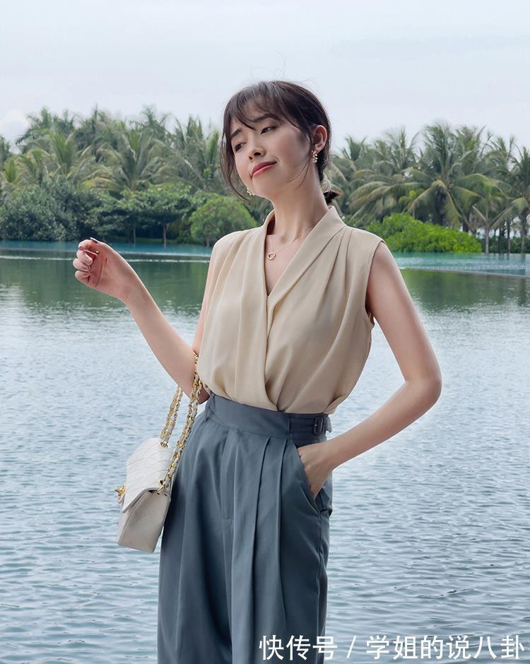清凉感|衬衫的“高级穿搭”是这样的,知性利落又洋气,百搭时髦不挑人