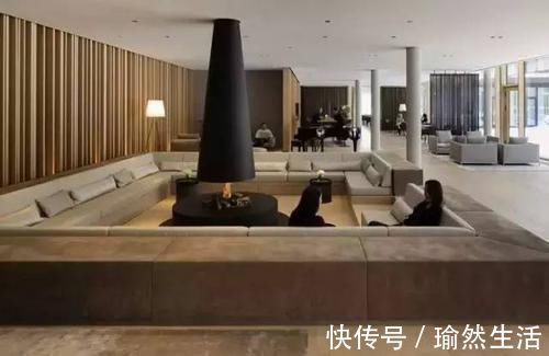 下沉式|越来越多人客厅喜欢做下沉式设计,空间变大十倍不止,好聪明!