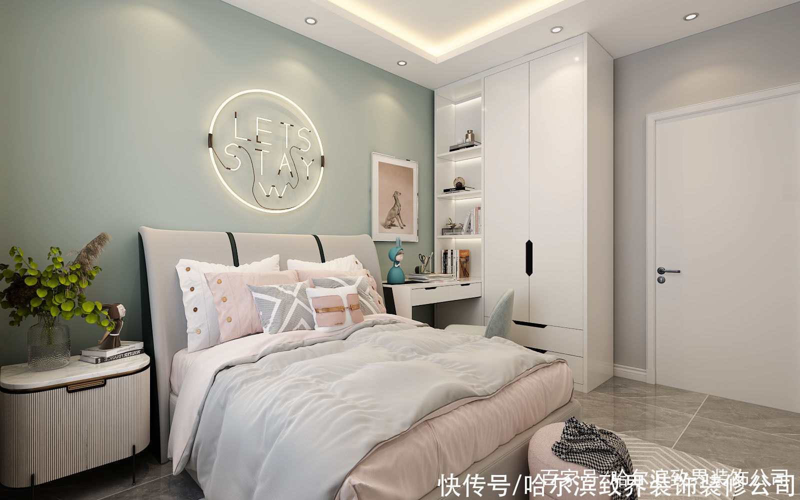 精致|龙湾园著55㎡2室精致的现代风设计每一寸空间都得到合理利用