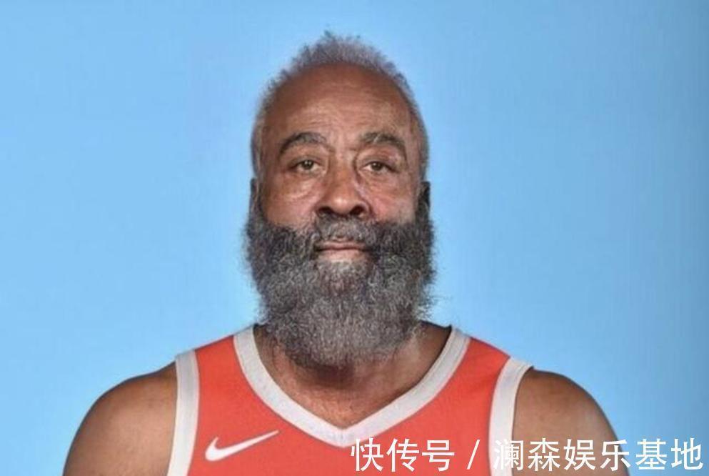 小学生|50年后球星变老的模样:詹姆斯满脸皱纹,哈登最让人心疼