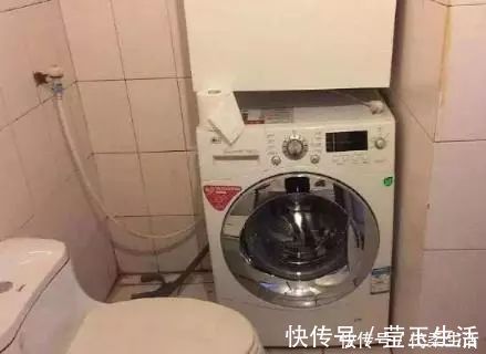 洗衣机|越来越多人洗衣机都安装在马桶上了，废水充分利用，太聪明了