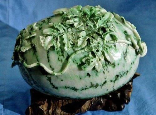 生前|慈禧生前最爱的翡翠西瓜，价值6亿，如今却流落美国，想要要不回