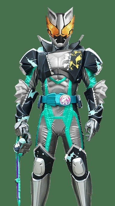 假面骑士|粉丝硬核自制假面骑士live形象 对应假面骑士evil的白色蝙蝠骑士