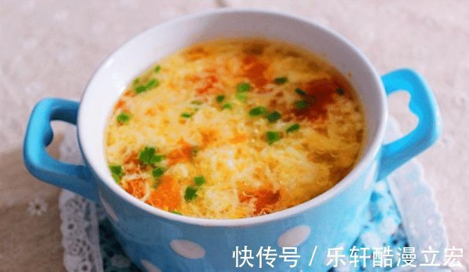 番茄蛋花汤|做蛋花汤,别着急倒蛋液,水开时锅里加“1物”,蛋花好看汤好喝