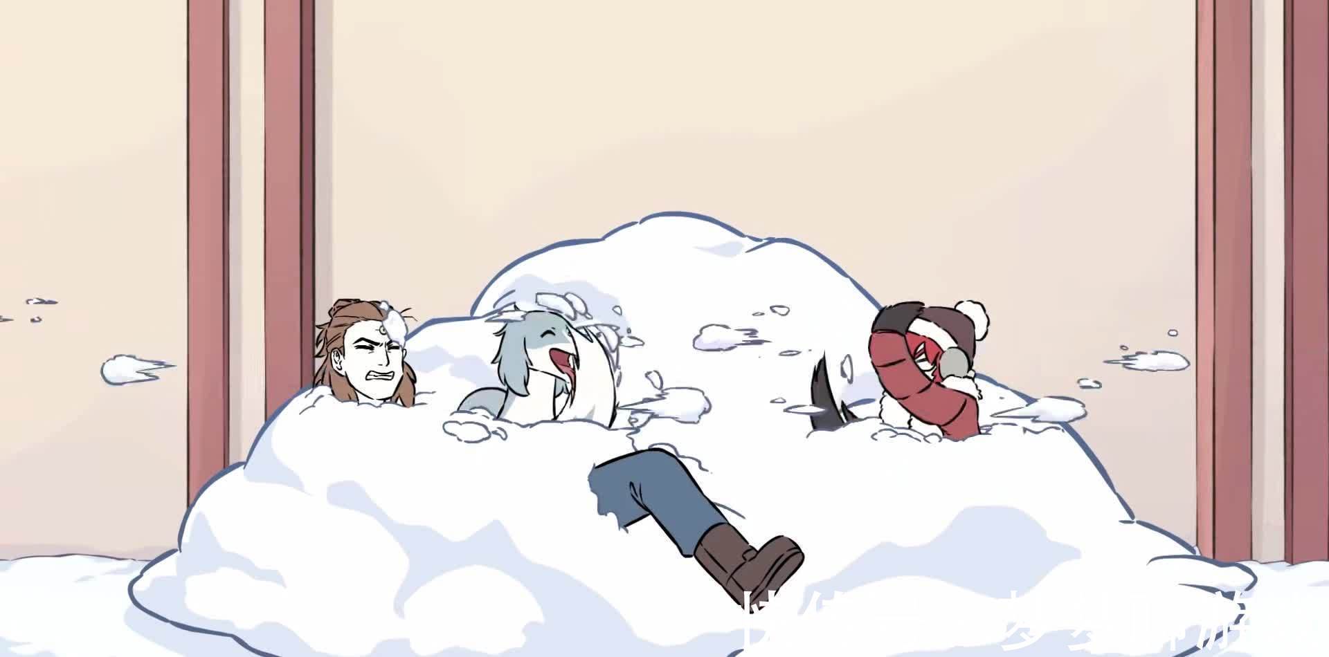 观音|非人哉:扫雪变成打雪仗,五名神仙各显神通,结果不分胜负