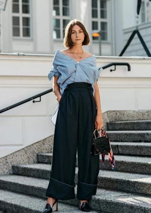 ?条纹怎么穿才不单调？跟着时尚博主这样穿，时髦又显气质！