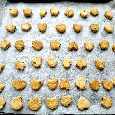 细砂糖|营养酥脆黄油香葱鸡蛋小饼干