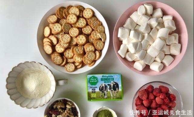 过年糖果不用买,一口平底锅,10分钟教你做好雪花酥