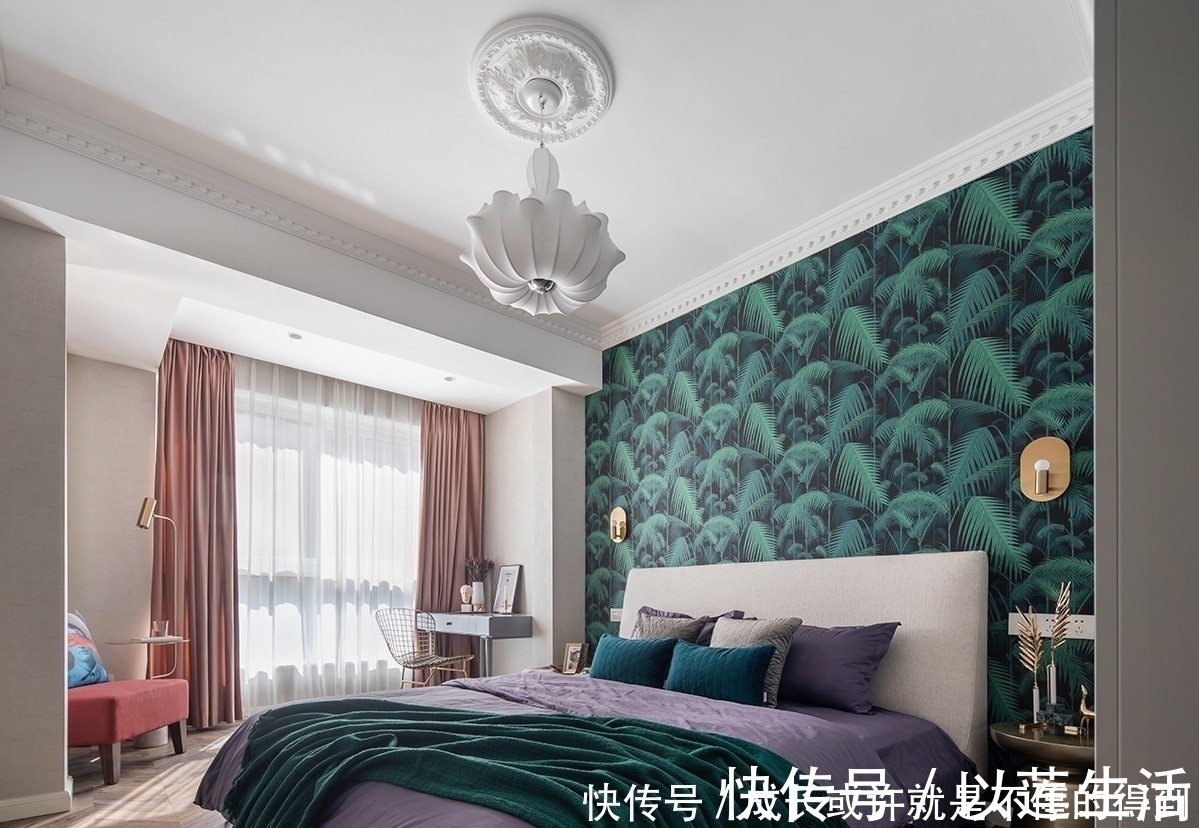 轻奢感|85㎡两房法式设计!轻奢感十足,精致而大气!