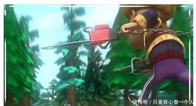 超级赛亚人|熊出没:光头强厉害的4种形态,赛亚人不算啥,第四种堪比奥特曼