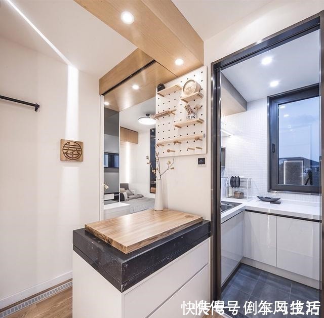 蜗居|套内仅34㎡,空间利用到极致,蜗居变“豪宅”,一家五口很满意!