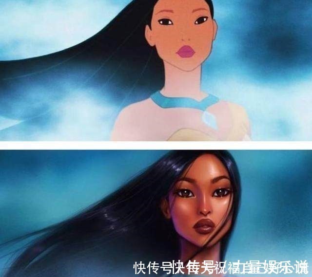 油画|当迪士尼公主们变成油画画风,白雪公主变大妈,贝儿美爆了!