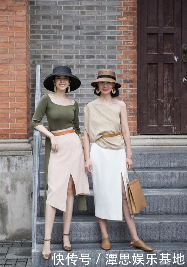 今年流行穿“半身裙”,上衣这样搭才是真的美,像三木一样有气质