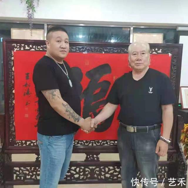 故宫博物院$书画经纪人王诺与艺术大家的合影剪辑