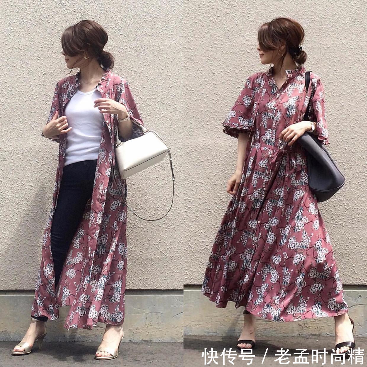 半身裙|早秋不会穿?跟着博主学,让你学会“一衣多穿”,两周穿搭不重样