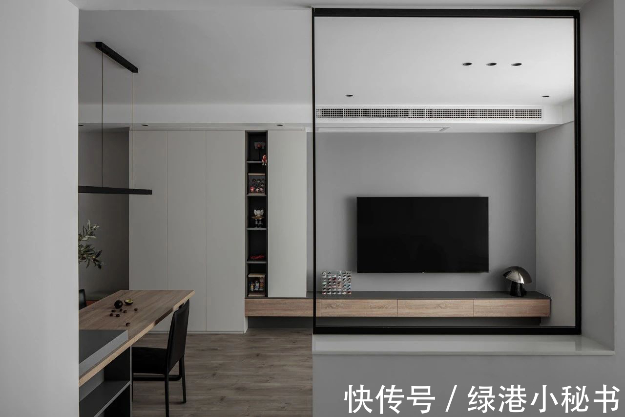 案例|装修案例欣赏:二人世界!80平简约风格的品质生活!