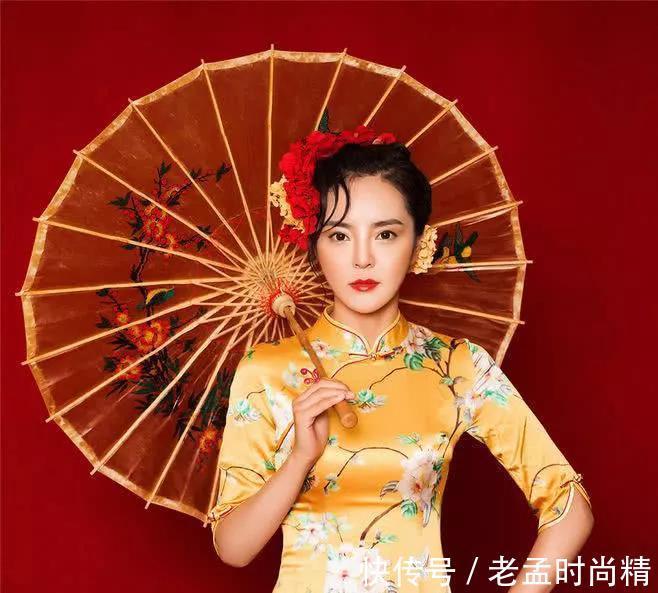 小肚子|旗袍不只是瘦人的专属,风韵之美,丰腴些的身材比瘦身材会更好看