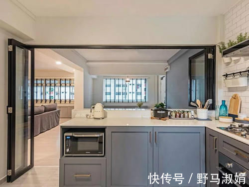 推拉门|头次见厨房不装推拉门这样设计，老师傅看了直夸好，不得不夸聪明