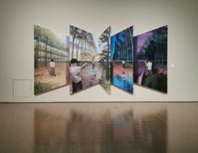 青年|聚焦“空间中的图像” ，长三角八位青年艺术家探索“新绘画”