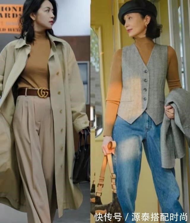 穿搭 论“一衣多穿”就服三木母女,利用好这些秋款,轻松穿出优雅时尚!