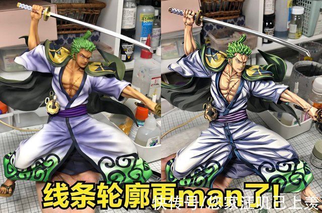 2d|把3D手办涂装成2D漫画风,漫画角色破次元壁,网友有“亿点”帅