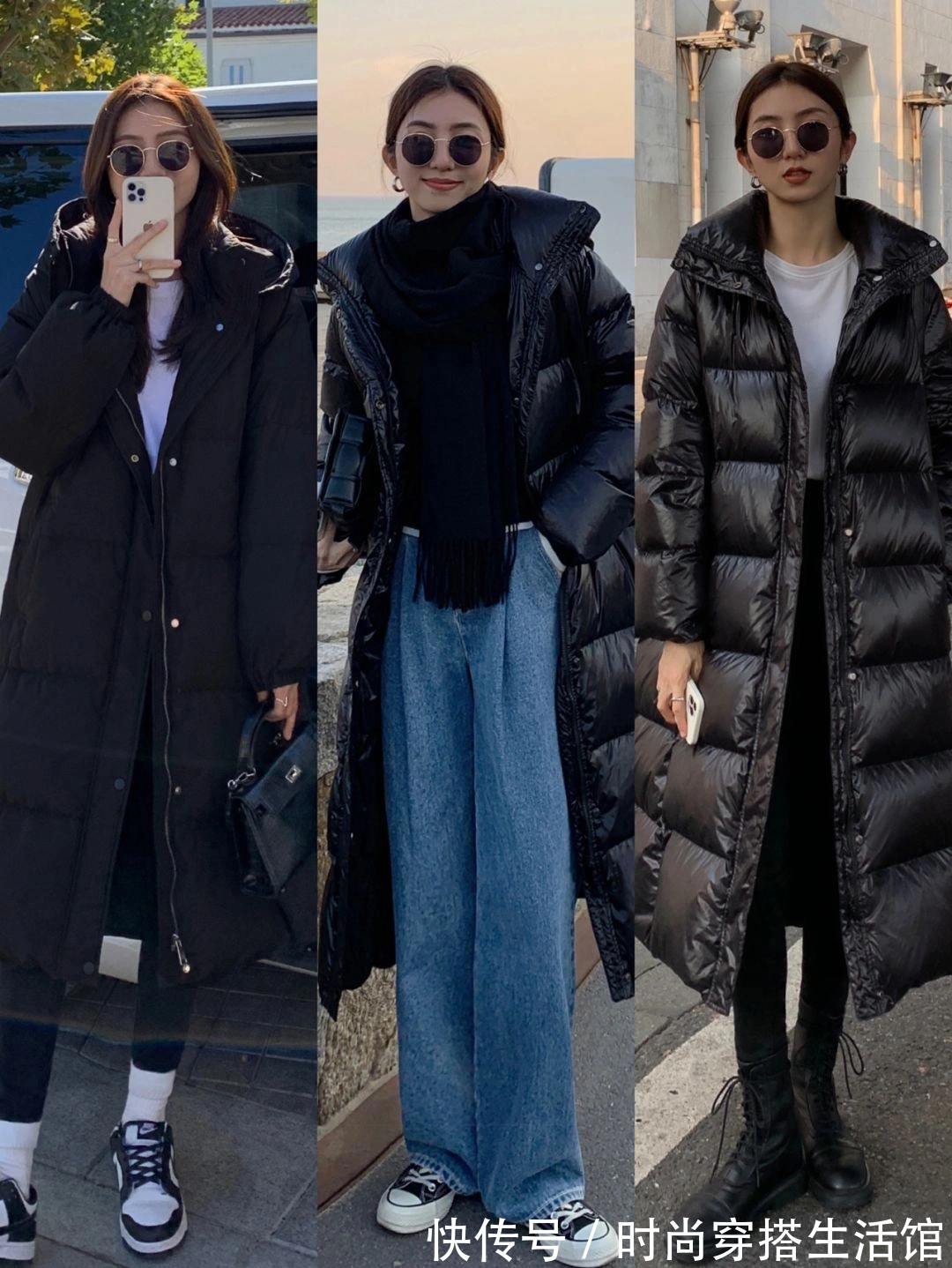 大衣|不管穿大衣还是羽绒服,建议搭这“4种”裤子,显高显瘦显腿长