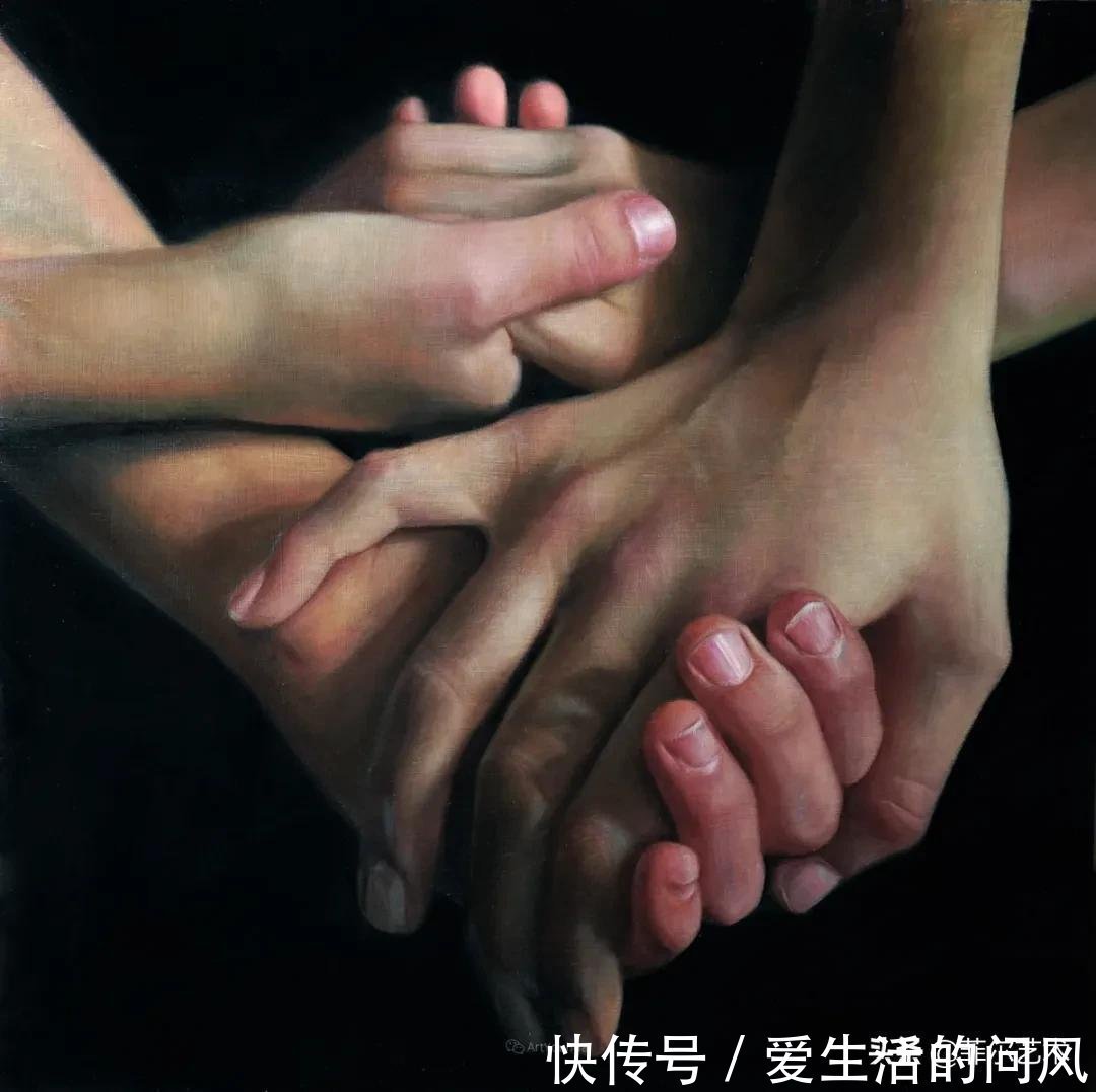 安妮·@法国画家安妮·罗达超高清、超写实人物油画作品欣赏