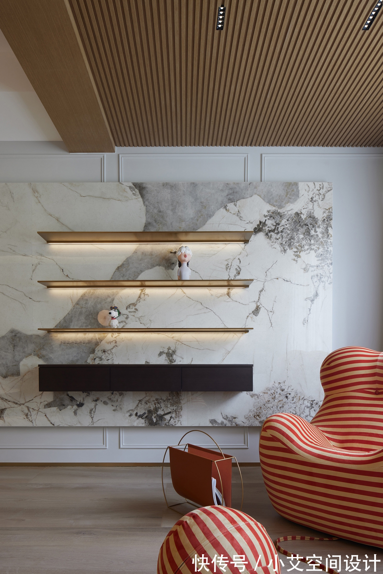 软装|240㎡侘寂风软装，盐甜可控的优雅家居！