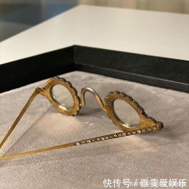 镜片&古董宝石眼镜,用祖母绿和钻石作镜片,古人的豪气才是绝无仅有的