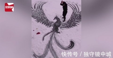 东北$东北男子在冰面上浮雕动物,一看成品太惊艳!网友:高手在民间