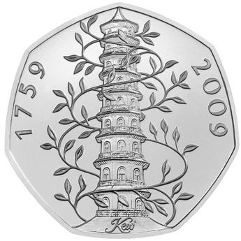 罕见英国50便士硬币在二手交易平台以234英镑的高价售出