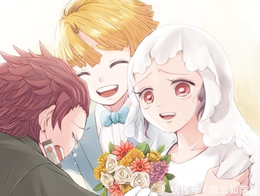 男主角|鬼灭之刃三大官配的幸福后代生活,为什么猪猪却在瑟瑟发抖