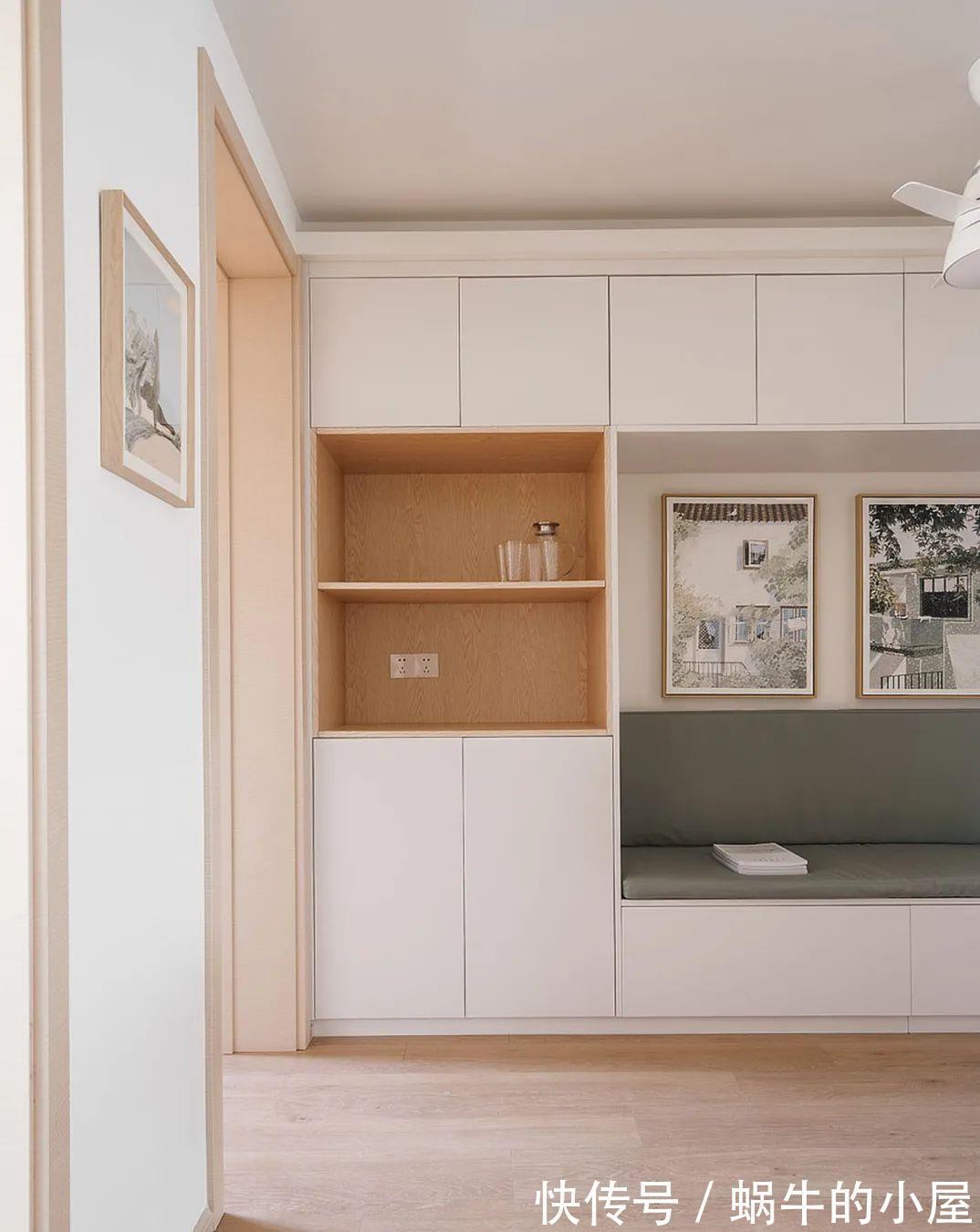 书桌|小户型大逆袭！50㎡奇葩手枪户型，设计师改造后秒变豪宅，简直了