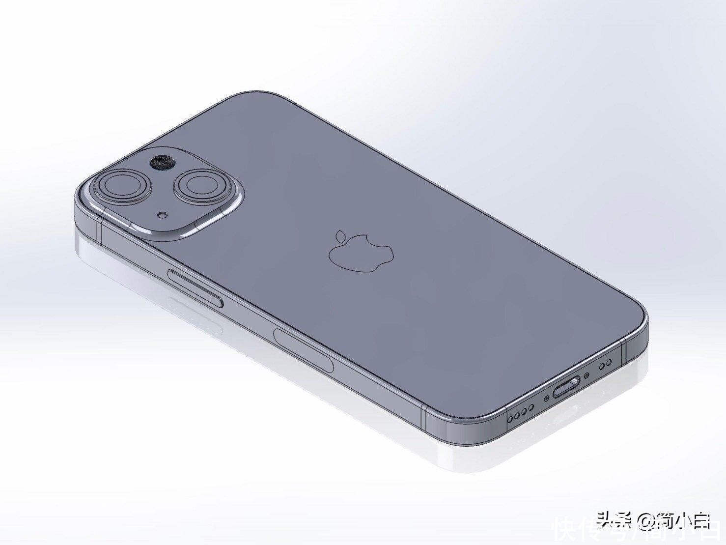 iphone|外观基本确定，iPhone 13设计图出炉！刘海终于…变小了