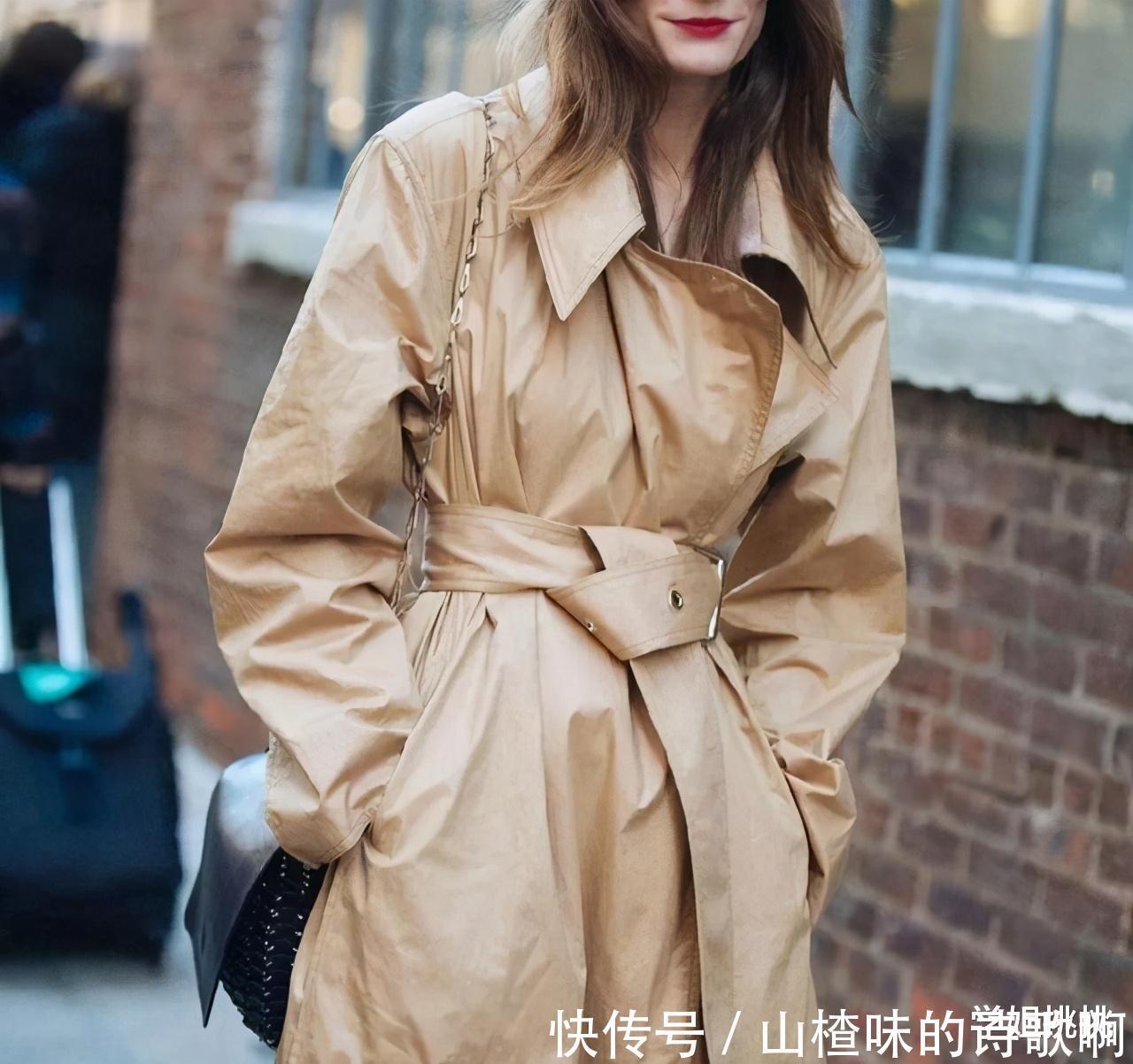 敞开|你适合敞开穿风衣,还是系带穿风衣,主要看一点,穿对了才显瘦