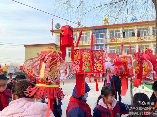 三马路小学@坊子区三马路小学“中国风·多彩童年”花灯展