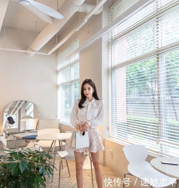  糖果|超美珠珠：泡芙蕾丝娇柔淡粉拼搭糖果裙！