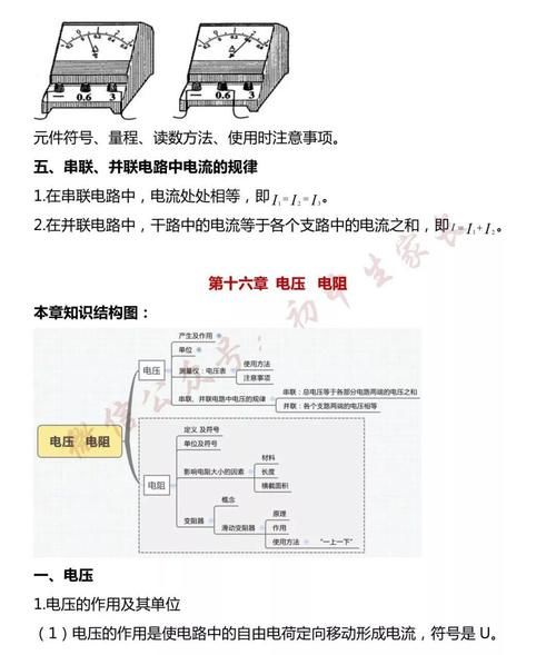 九年级物理上册知识点总结，孩子搞懂轻松应对期末考！（附电子版）