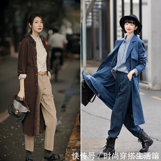 简约|秋天出游,换上简约舒服的慵懒风穿搭,找到简单快乐的自己