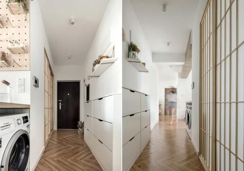 装修风格|谁说日式装修上不了台面？80㎡小两室，靠日式设计变身宽敞大三室