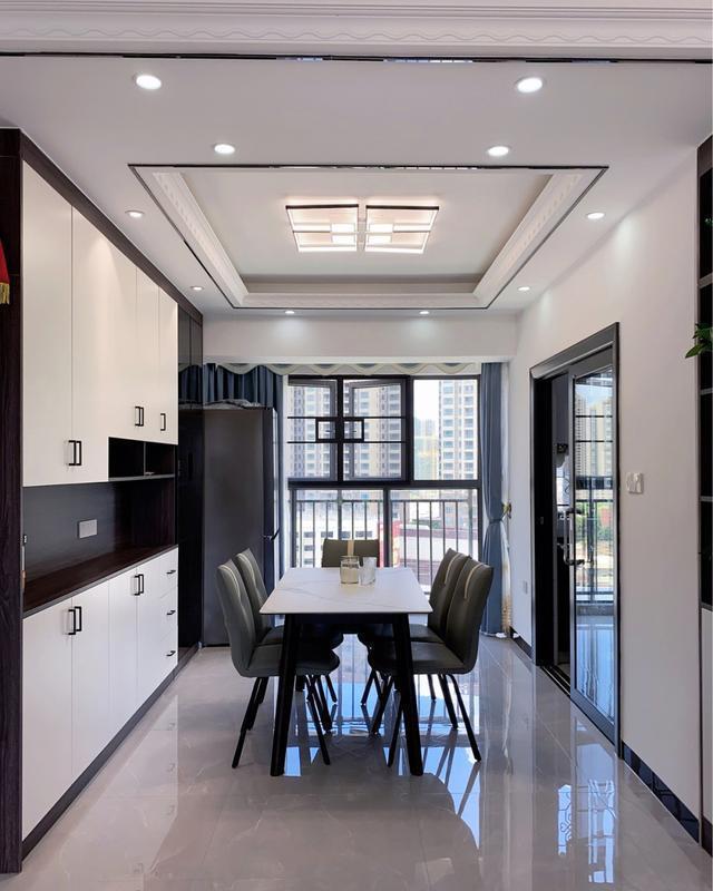 风格|套内120㎡现代简约风格,全屋好看又大气,一家人都非常喜欢