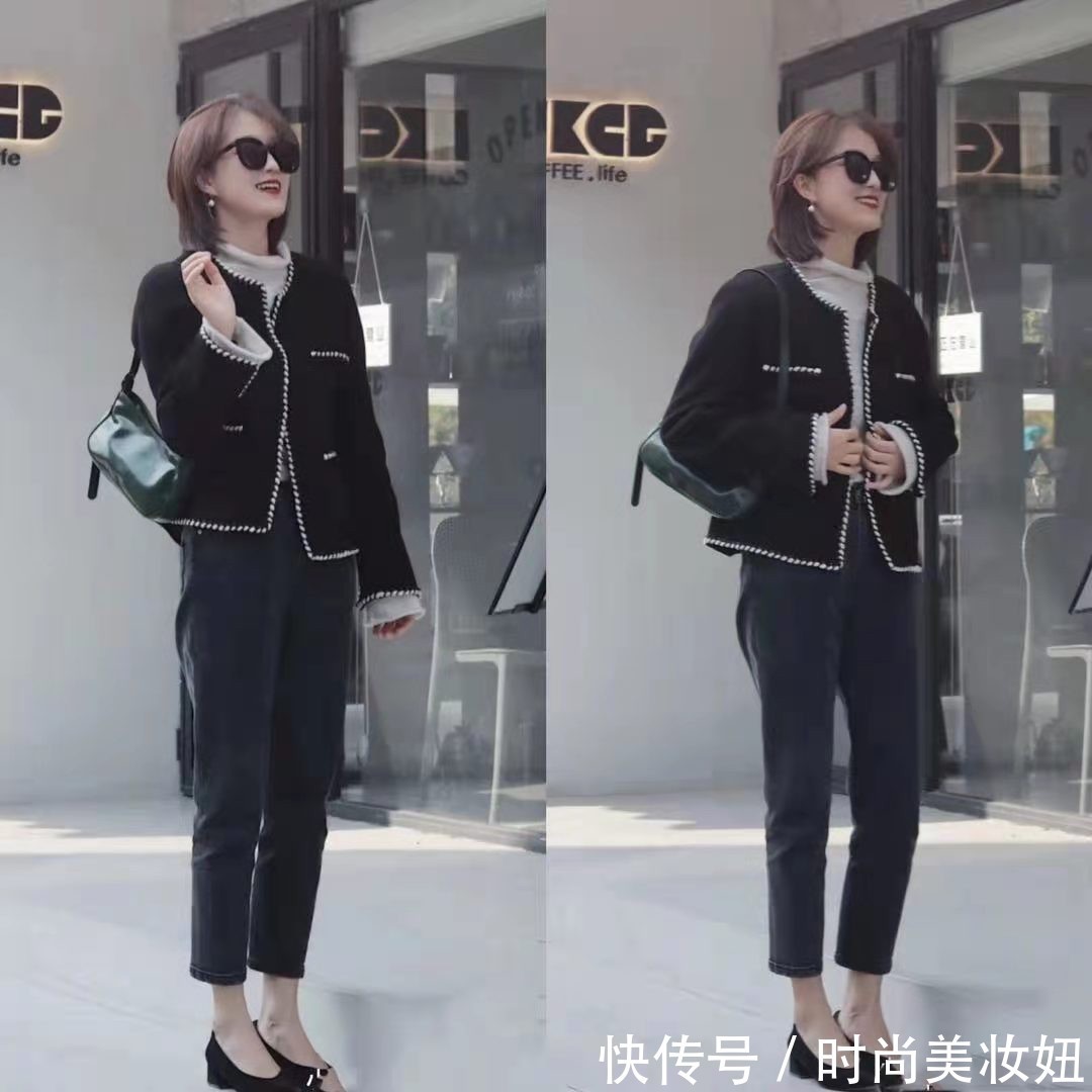 技巧|中年女人穿“小香风”更优雅,只要掌握技巧,随便穿都很显贵