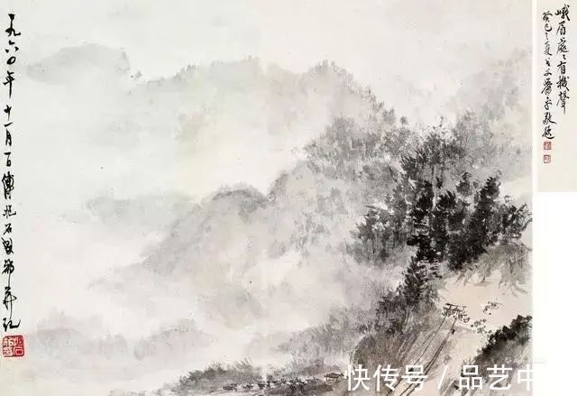 陈子庄#傅抱石：一位把个性与才情融入自己绘画中的大画家