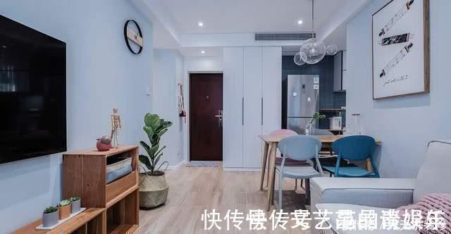 温馨|55平小两居,玄关最吸睛,精致优雅又实用,小户型一样温馨舒适!