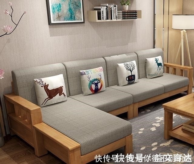 棉麻|传统的沙发已经淘汰,当下流行实木中式沙发,环保又舒适