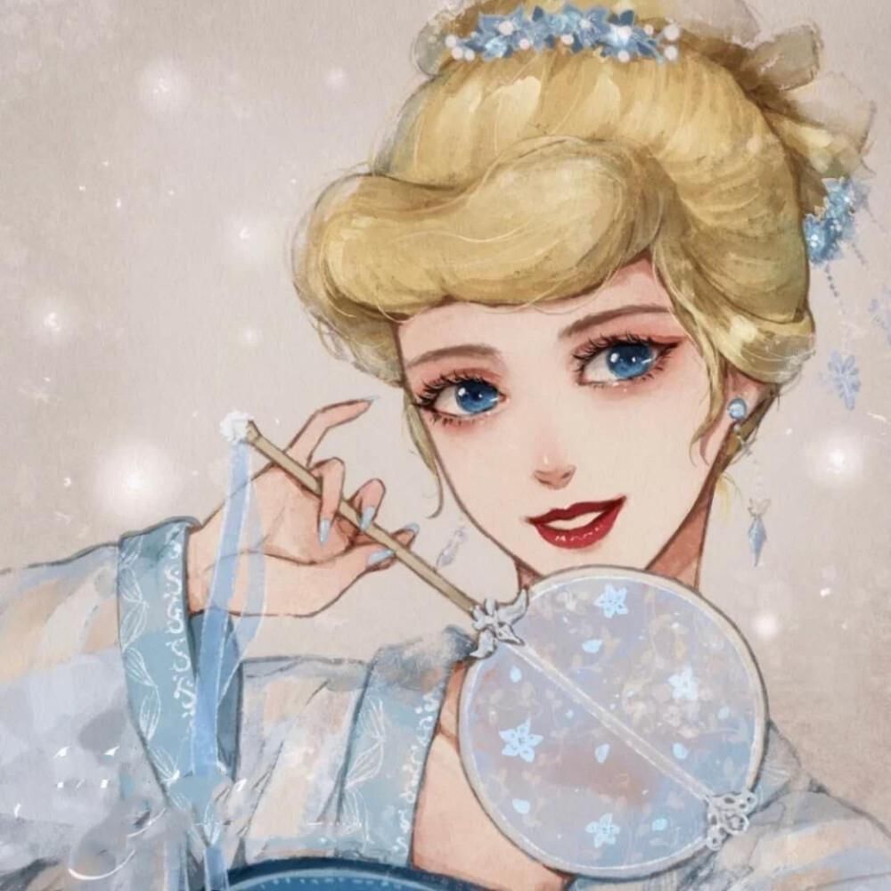 爱丽儿公主|以中国风的方式打开迪士尼,仙蒂公主像大家闺秀,艾莎依然女王范