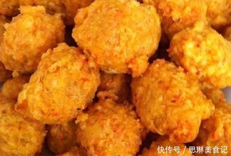 丸子|丸子这样做酥脆芳香,外焦里嫩口感劲道不会散,比溜丸子更胜一筹